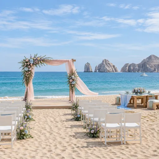 Planning an elegant wedding in Cabo by the sea