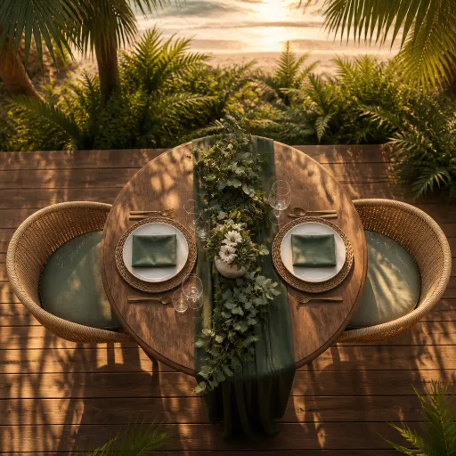 How to curate the perfect sweetheart table and chair style at Dreams Playa Mujeres